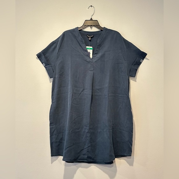 Hilary Radley Ladies' Tencel Dress, Navy , Size XL - Picture 4 of 8